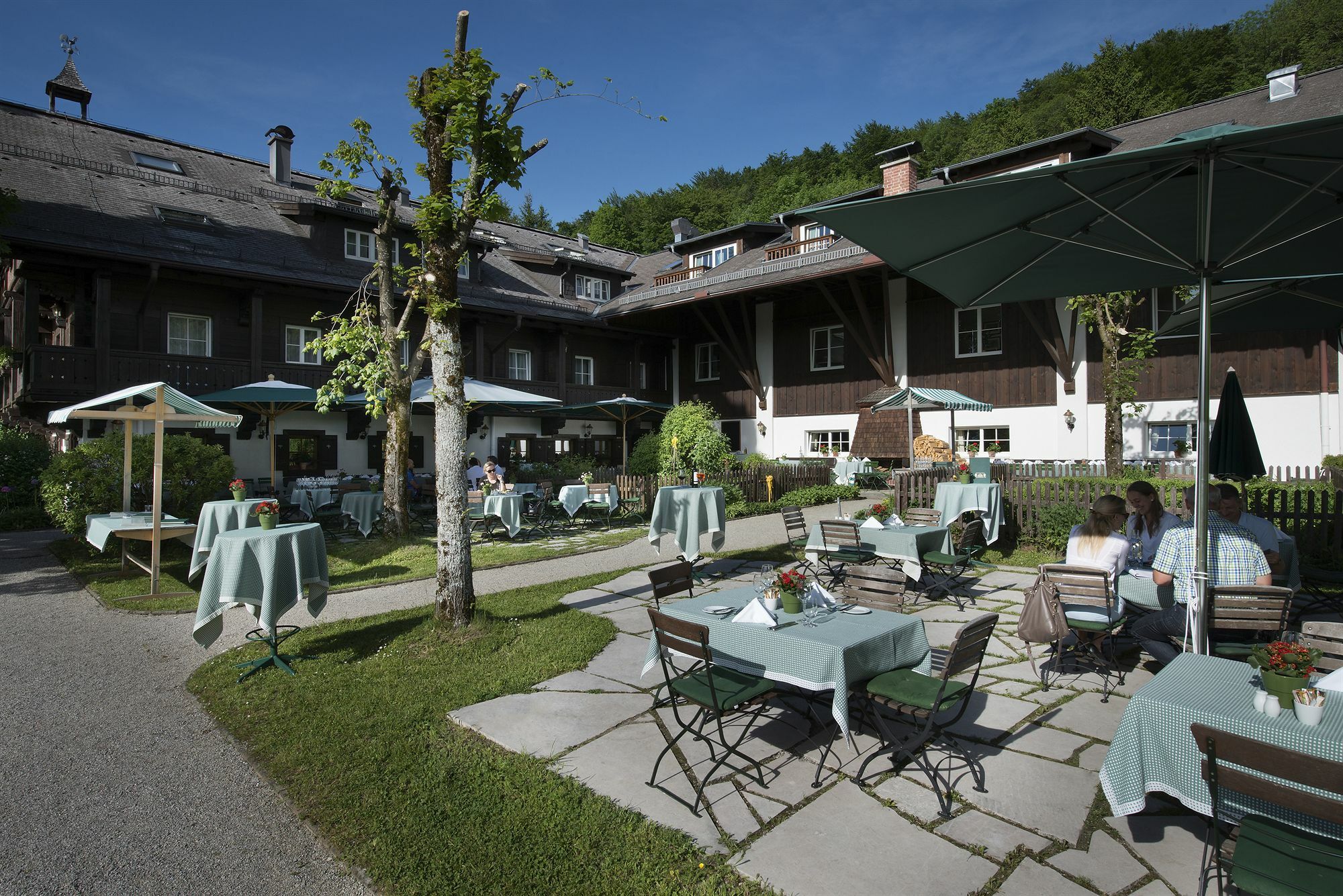 Romantikhotel Die Gersberg Alm Salzburg Bagian luar foto